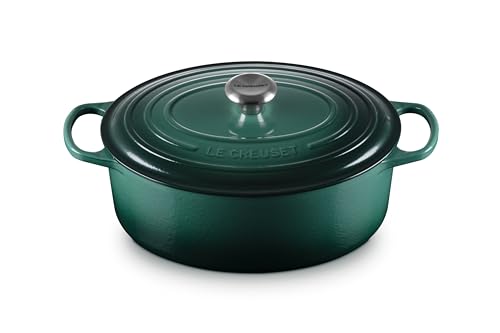 Le Creuset Enameled Cast Iron Signature Oval Dutch Oven, 6.75 qt., Artichaut