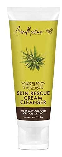 Cannabis Sativa (Hemp) Seed Oil & Witch Hazel Skin Rescue Cream Cleanser