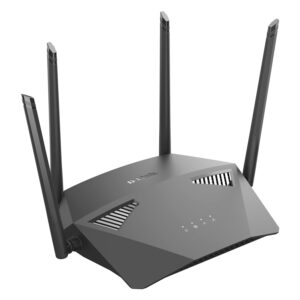 d-link dir-1950 ieee 802.11ac ethernet wireless router - 2.40 ghz ism band - 5 ghz unii band - 4 x antenna(4 x external) - 237.50 mb/s wireless speed - 4 x network port - 1 x broadband port - gigabit