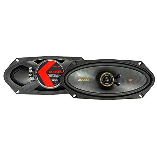 Pair Kicker 47KSC41004 4x10 75 Watt 2-Way Car Audio Coaxial Speakers KSC41004