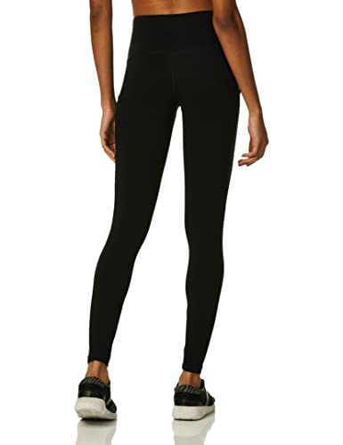 Jockey womens Cotton Stretch Basic Ankle with Side Pocket Leggings, Deep Black, Small US