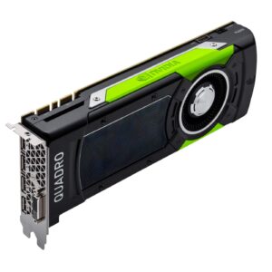 NVIDIA Quadro P2200 - Carte graphique - Quadro P2200-5 Go GDDR5X - PCIe 3.0 x16-4 x DisplayPort - Pour ProLiant DL360 Gen10, DL380 Gen10, DL560 Gen10, ML110 Gen10, ML350 Gen10