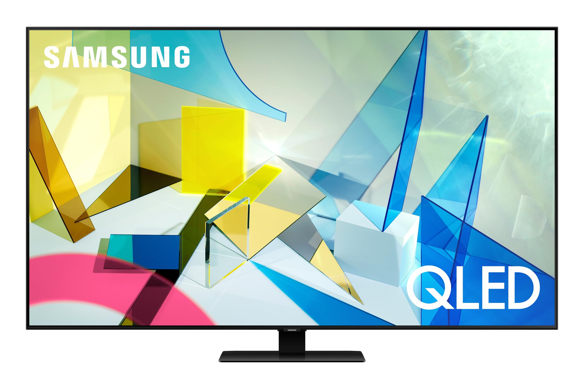 SAMSUNG 55-inch Class QLED Q80T Series - 4K UHD Direct Full Array 12X Quantum HDR 12X Smart TV with Alexa Built-in (QN55Q80TAFXZA, 2020 Model)