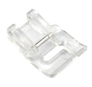 zigzagstorm snap on applique clear presser foot for all low shank singer,brother,babylock,euro-pro,janome,kenmore,white,juki,simplicity,elna and more sewing machine