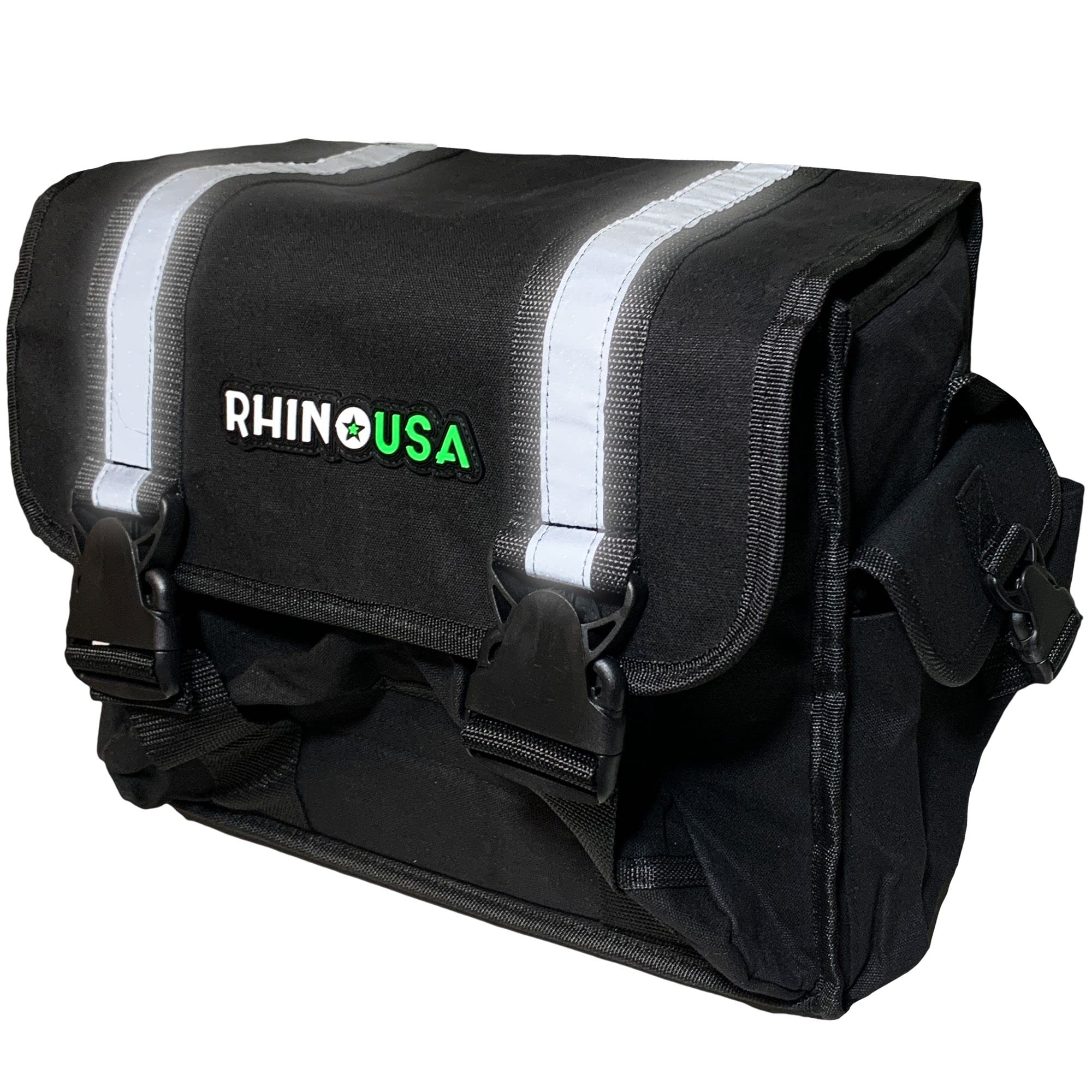 Rhino USA Recovery Gear Storage Bag - Ultimate Recovery Kit Bag for Organization in Your Vehicle - Use With Your Tow Strap, Shackles, Snatch Block or Anything You Desire - Guaranteed For Life!