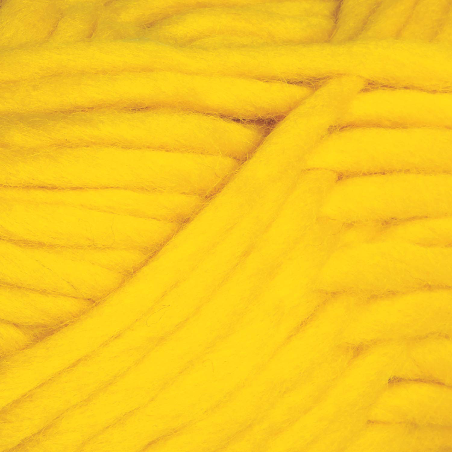 Knit Picks Tuff Puff 100% Wool Super Bulky Yarn Yellow - 100 Gram Skein (Canary)