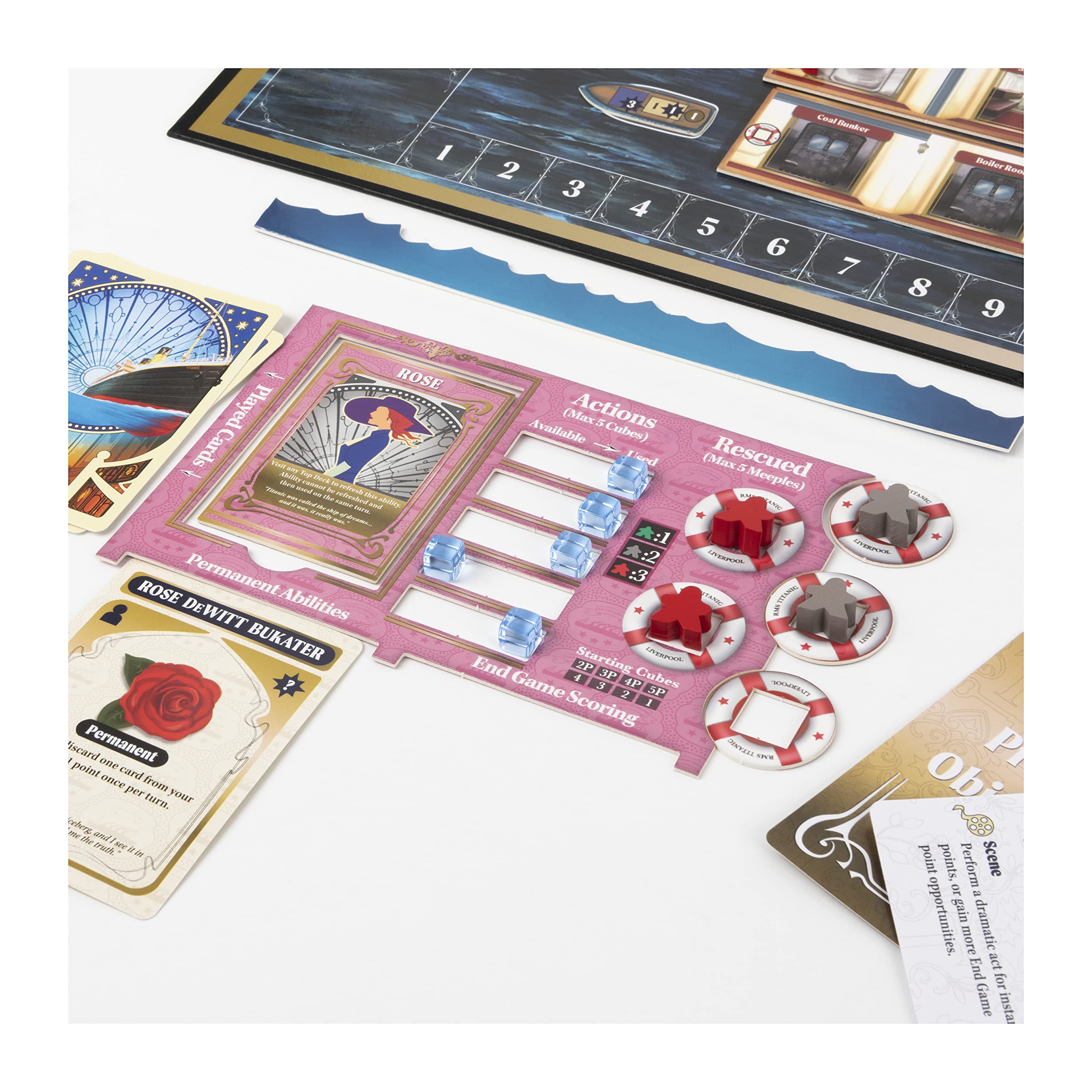 Spin Master Games The Titanic Movie, Strategy Party Game, for Adults and Kids Ages 12 and up