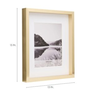 Mikasa Gold Gallery Frame-11 x 14 Matted to 8 x 10