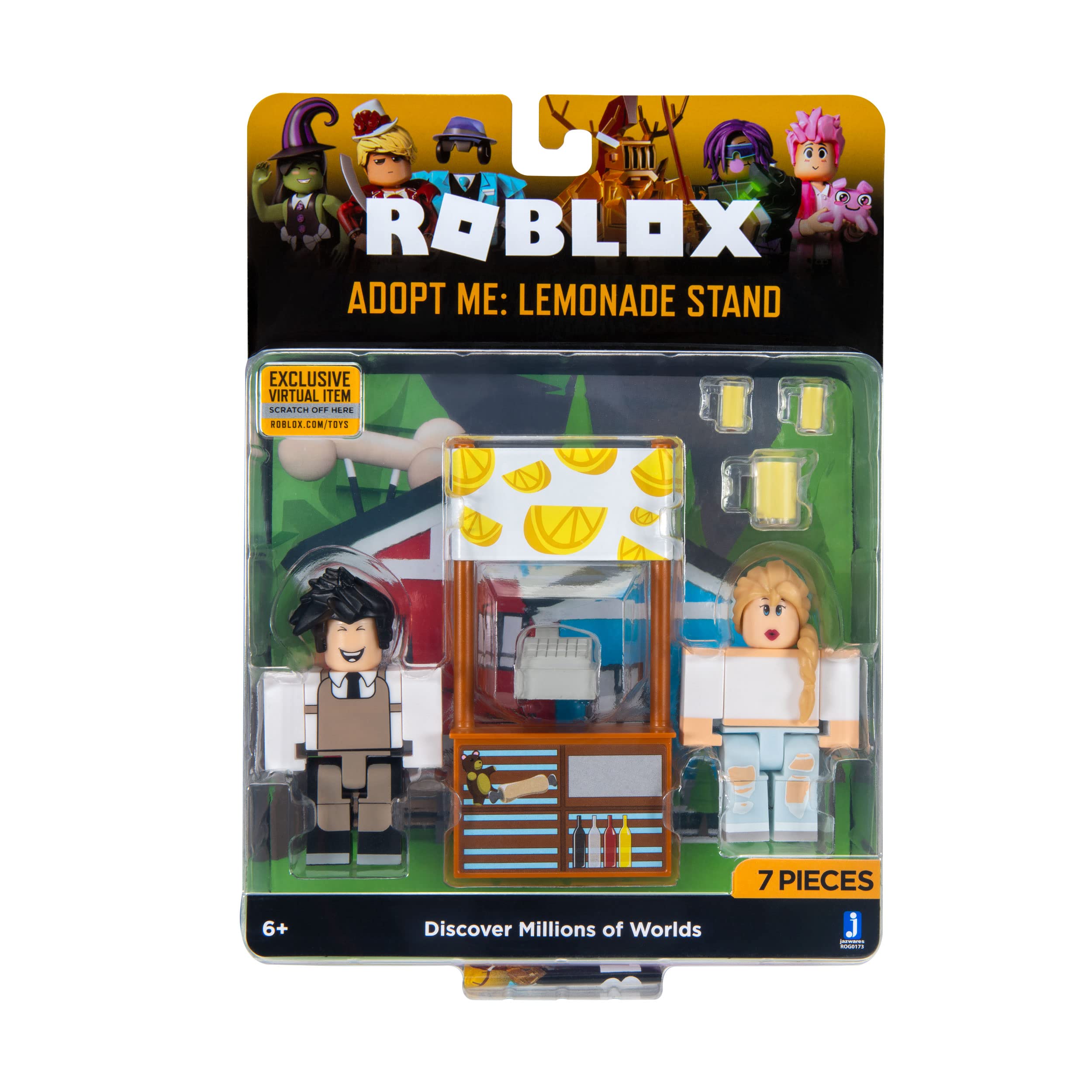 Roblox Celebrity Collection - Adopt Me: Lemonade Stand-Game-Pack [Includes Exclusive Virtual Item]