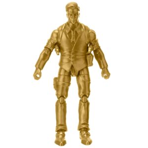 Fortnite Hot Drop1 Figure Pack, with 4-inch Midas-Gold Figure, Harvesting Tool, Umbrella, Back Bling, and Weapons