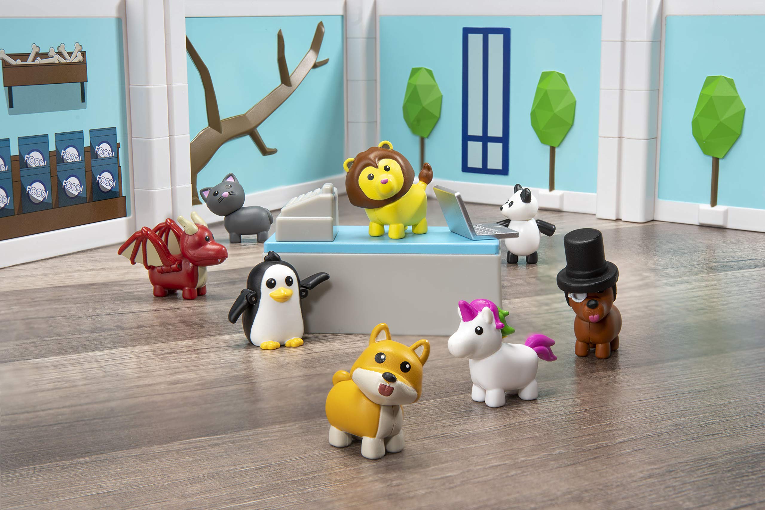 Roblox Celebrity Collection - Adopt Me: Pet Store Deluxe Playset [Includes Exclusive Virtual Item]