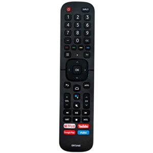 ERF2A60 Voice Replacement Remote Applicable for Hisense 4K Ultra HD TV 55H8F 65H8F 65H9F 55H9F 43H6570F 50H6570F 55H6570F 65H6570 55H9050F 55H9070F 55H9020F 55H9030F 55H9040F 75H8G 65H8G 55H8G 50H8G