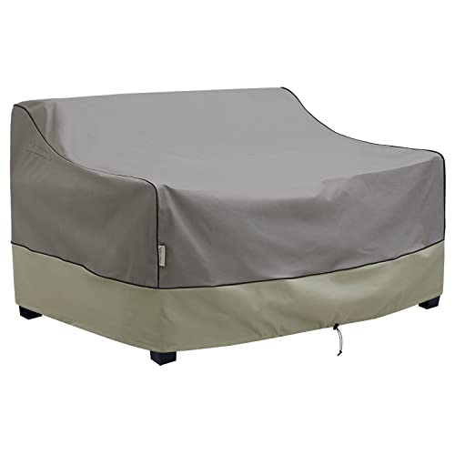 KylinLucky Outdoor Furniture Covers Waterproof, 3-Seater Deep Seat Patio Sofa Covers Fits up to 88 x 40 x 33 inches