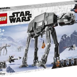 LEGO Star Wars AT-AT Walker 75288 Building Toy, 40th Anniversary Collectible Figure Set, Room Décor, Gift Idea for Kids, Boys & Girls with 6 Minifigures