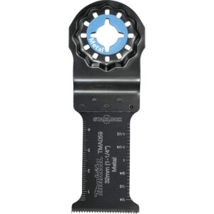 makita b-67103 1-1/4" starlock® metal plunge blade (bim)