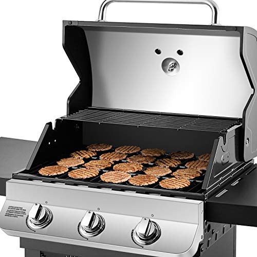 Dyna-Glo DGP397SNP-D Premier 3 Burner Propane Gas Grill, Stainless