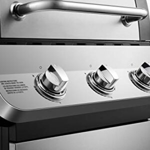 Dyna-Glo DGP397SNP-D Premier 3 Burner Propane Gas Grill, Stainless