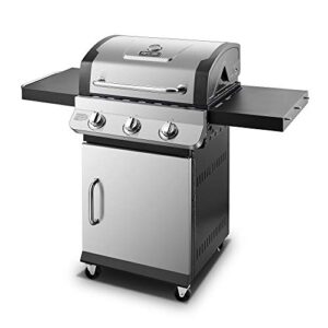 Dyna-Glo DGP397SNP-D Premier 3 Burner Propane Gas Grill, Stainless