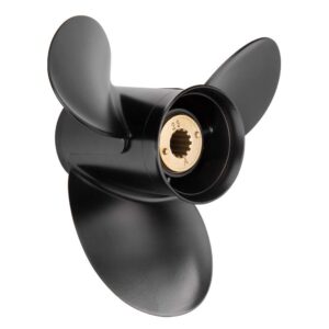 jason marine upgrade 10 3/8 x 13 oem aluminum outboard propeller fit mercury engines 25-60hp, ref no.48-73136a45, 13 spline tooth, rh (10 3/8 x 13)