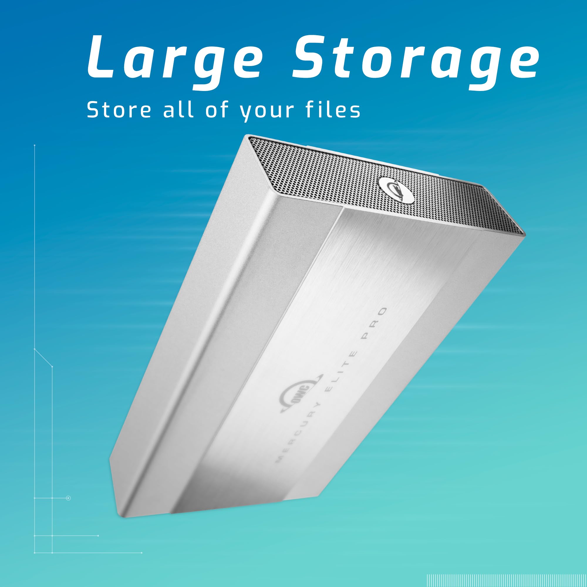 OWC Mercury Elite Pro 4TB 7200 RPM Storage Solution w/USB 3.2 5Gb/s