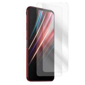 boxwave nubia red magic 5g screen protector, [cleartouch crystal (2-pack)] hd film skin - shields from scratches for nubia red magic 5g