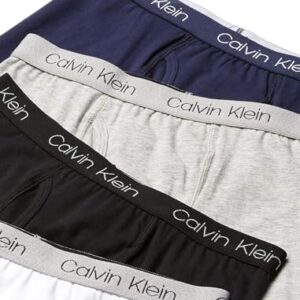 Calvin Klein Boys' Underwear 4 Pack Boxer Brief Value, Black Iris Pack, X-Large