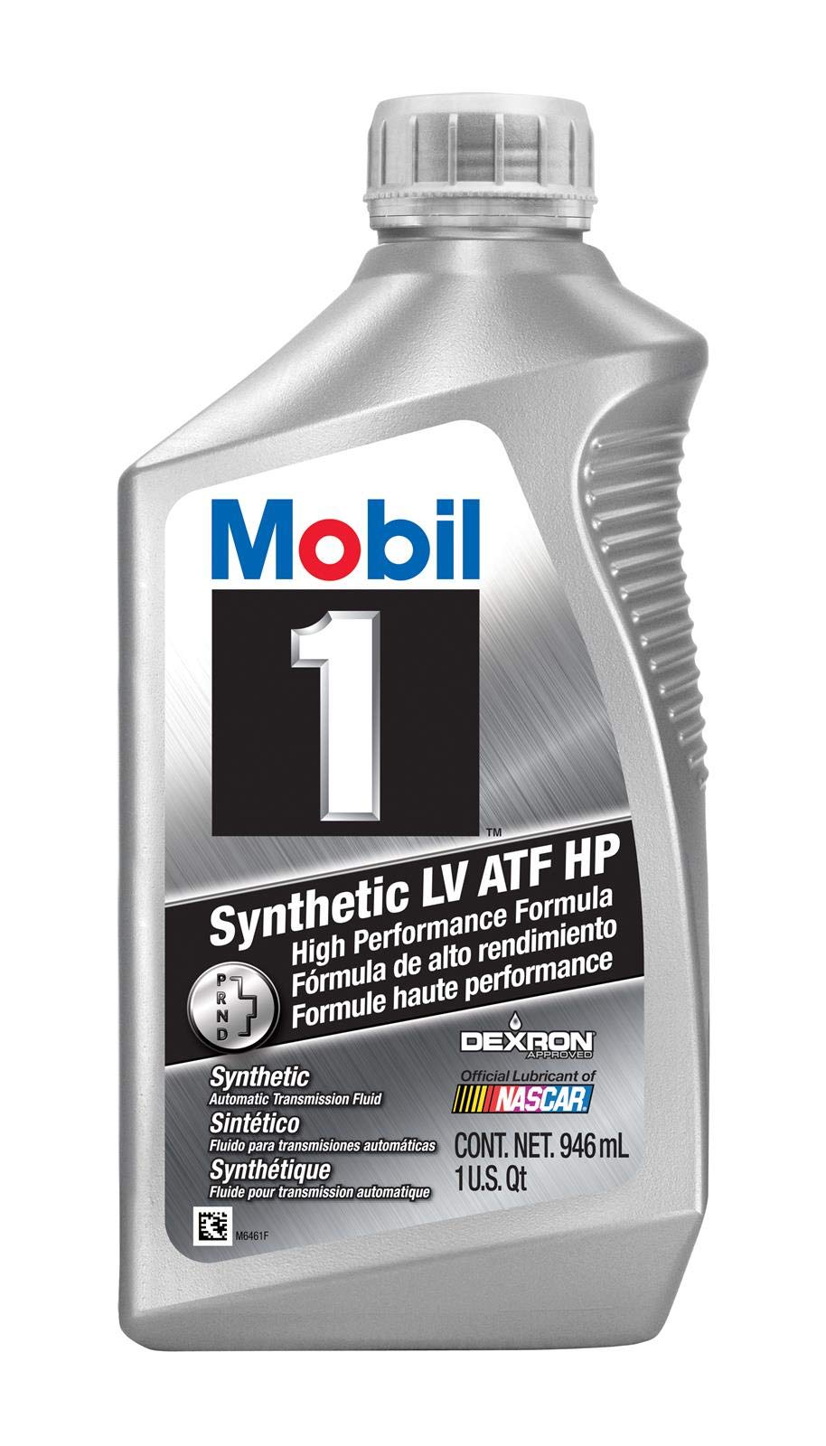 Mobil 1 Full Synthetic LV Automatic Transmission Fluid HP, 6-Pack of 1 quarts