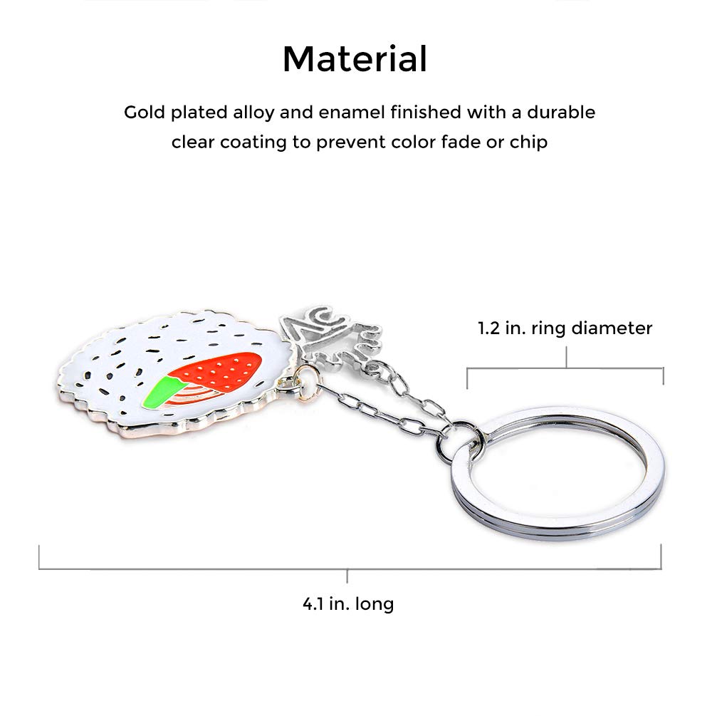 Velvet Caviar Keychains (Sushi)