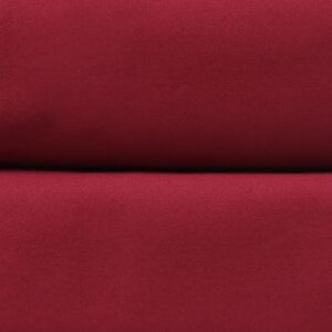 Bunny's Home Twin Sheet Set Burgundy 100% Egyptian Cotton Sheets 1000 Thread Count Sheets 4 Piece Hotel Luxury Bed Sheets Sateen Weave 17 Inch Deep Pocket Fitted Sheet, Flat Sheet & 2 Pillowcases