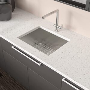 23 Undermount Kitchen Sink - Mocoloo 23x18 Inch Undermount Sink Stainless Steel 16 Gauge Single Bowl Bar Prep Deep Sinks