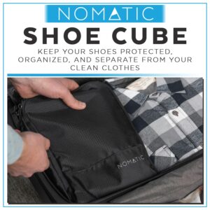 NOMATIC Shoe Cube: Shoe Packing Cube For Travel, Sneaker Bag, Shoe Travel Bag For Luggage