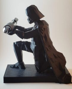 3d printed darth vader pen holder