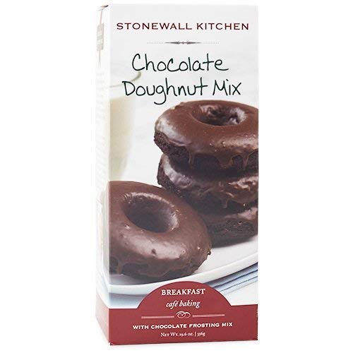 Stonewall Kitchen Doughnut Mix Bundle Including Chocolate and Cinnamon Sugar Flavors