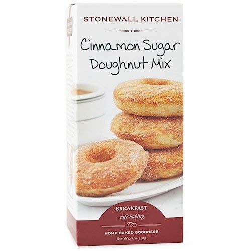 Stonewall Kitchen Doughnut Mix Bundle Including Chocolate and Cinnamon Sugar Flavors