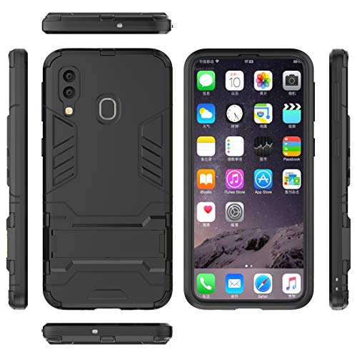 CHAJIJIAO Ultra Slim Case PC & TPU Protective Case with Kickstand, Drop Proof Protective Case Phone Back Cover (Size : for Samsung Galaxy A40)