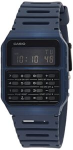 casio ca-53wf-2b calculator blue digital mens watch original new classic ca-53