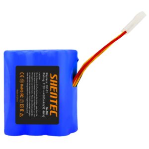 Shentec 7.2V 4.5Ah Battery Compatible with Neato XV-11 XV-12 XV-14 XV-15 XV-21 XV-25 XV Essential XV Signature Pro Robotic Vacuum Cleaners Neato 945-0005 205-0001 (2 Pack)