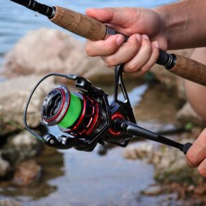 RUNCL Titan II Spinning Reel, Full Metal Body, Max Drag 44LB, 9+1 Shielded BB Ultra Smooth Powerful Saltwater Freshwater Fishing Reels, 2000, 3000, 4000, 5000, 6000 Series, Fishing Gifts for Men