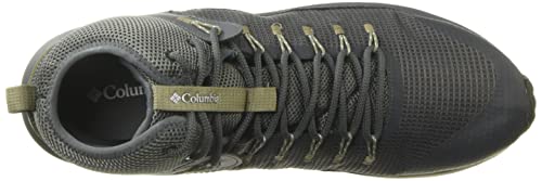 Columbia Men's Trailstorm Mid Waterproof, Graphite/Creek, 12