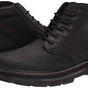 Dr. Martens unisex adult Lace Fashion Boot, Black Wyoming, 11 Women 10 Men US