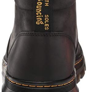 Dr. Martens unisex adult Lace Fashion Boot, Black Wyoming, 11 Women 10 Men US