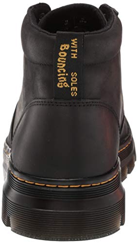 Dr. Martens unisex adult Lace Fashion Boot, Black Wyoming, 11 Women 10 Men US