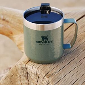 Stanley Classic Legendary Vacuum Insulated Tumbler-Stainless Steel Camp Mug, 1 Count (Pack of 1), Hammertone Green,354 milliliters