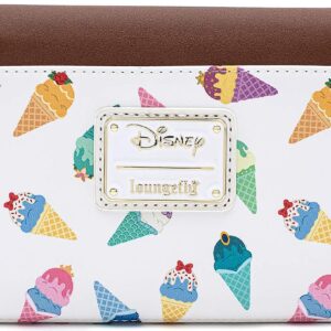 Loungefly Disney Princesses Ice Cream Die Cut Wallet