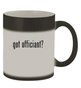 knick knack gifts got officiant? - 11oz magic color changing mug, matte black