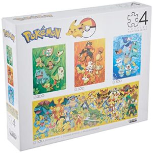 buffalo games - 4 in 1 multipack - pokemon, 500