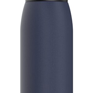 Hydrapeak Flow 32oz Insulated Water Bottle with Straw Lid, Waterbottle, Metal Water Bottle, Insulated Stainless Steel Water Bottles, BPA-Free & Leak-Proof, Straw and Handle (Navy)