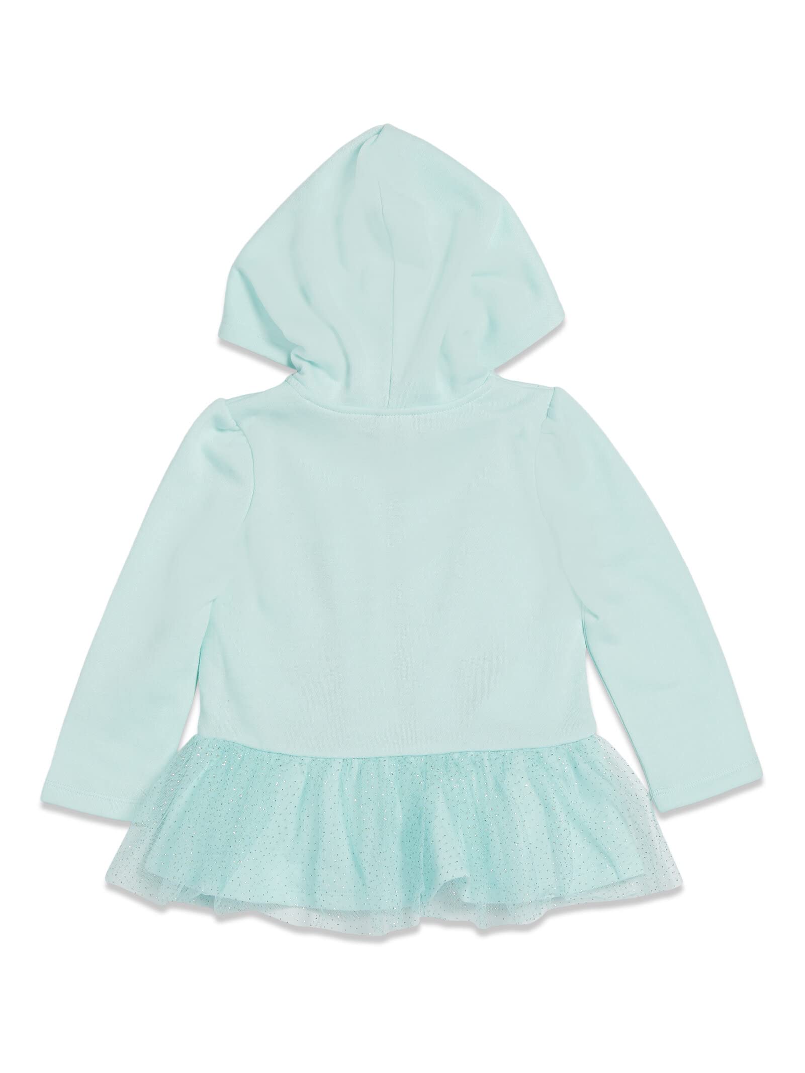 Disney Princess Ariel Toddler Girls Fleece Zip Up Hoodie 3T