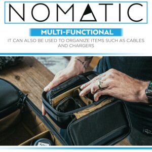 NOMATIC Mckinnon Camera Accessory Case- Eva Molded Foam with Customizable Camera Bag Dividers, Perfect for DSLR Cameras