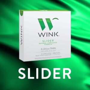 WINK Slider Condoms, 24 count